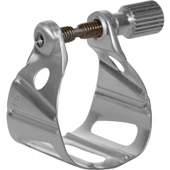 BG Ligature Jazz plaquée argent - saxo alto/ténor bec métal - Vue 1